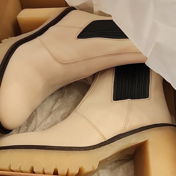 Free People James Chelsea Boot, White, EU 39, New in Box - Picture 6 of 7